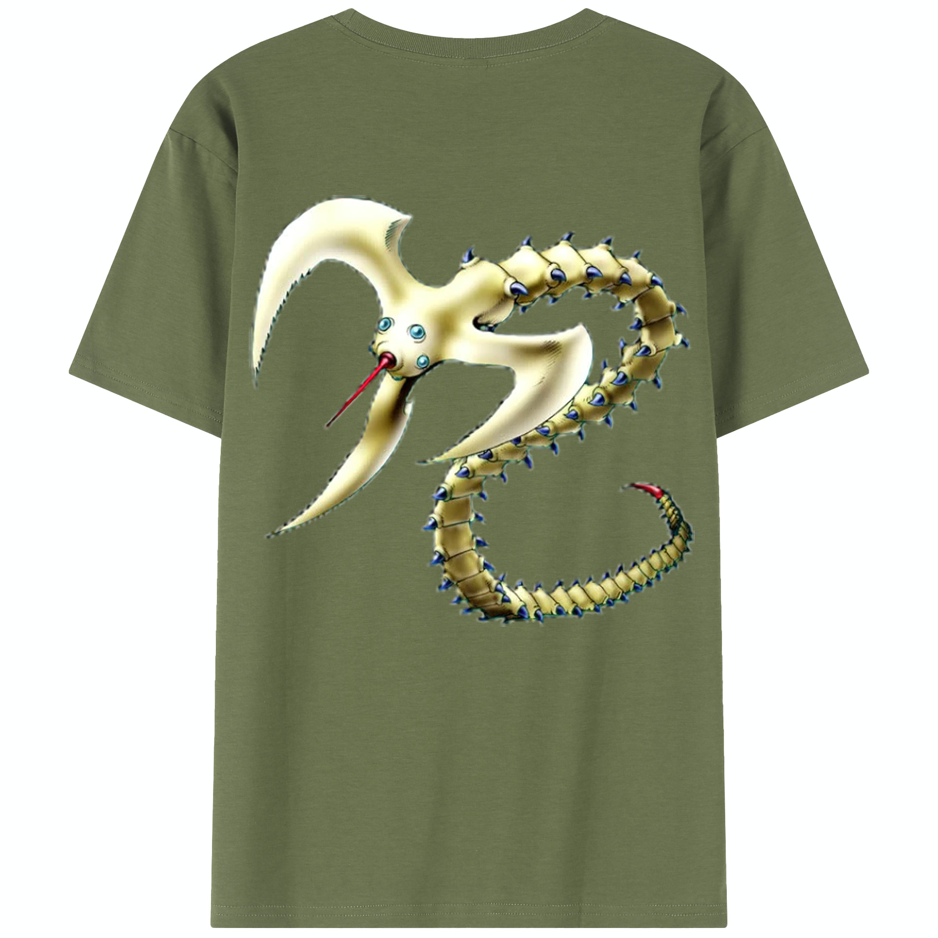 （画像用） 遊☆戯☆王 Yu-Gi-Oh! 綿100％半袖Tシャツ（背面プリント）